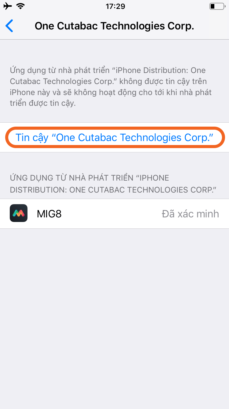 tải mig8 ios 6